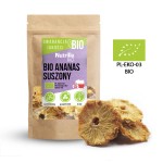 Suszony ananas bez cukru BIO 100g